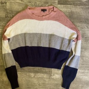 Ambiance apparel size small pink/white/gray/navy